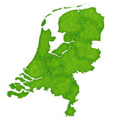 Hollanda harita ülke simgesi